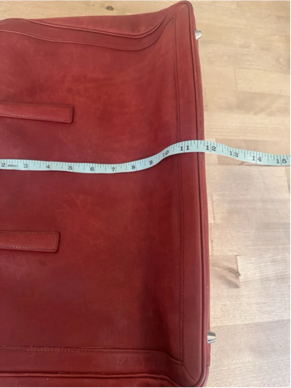 Rare RED Coach Legacy 9426 Satchel Tote Bag Handbag Briefcase Laptop Case Purse